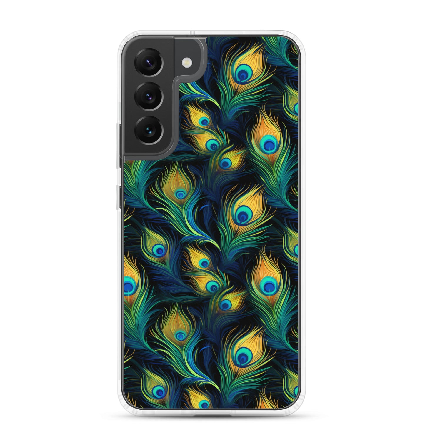 Samsung Case - Peacock Feather Pattern