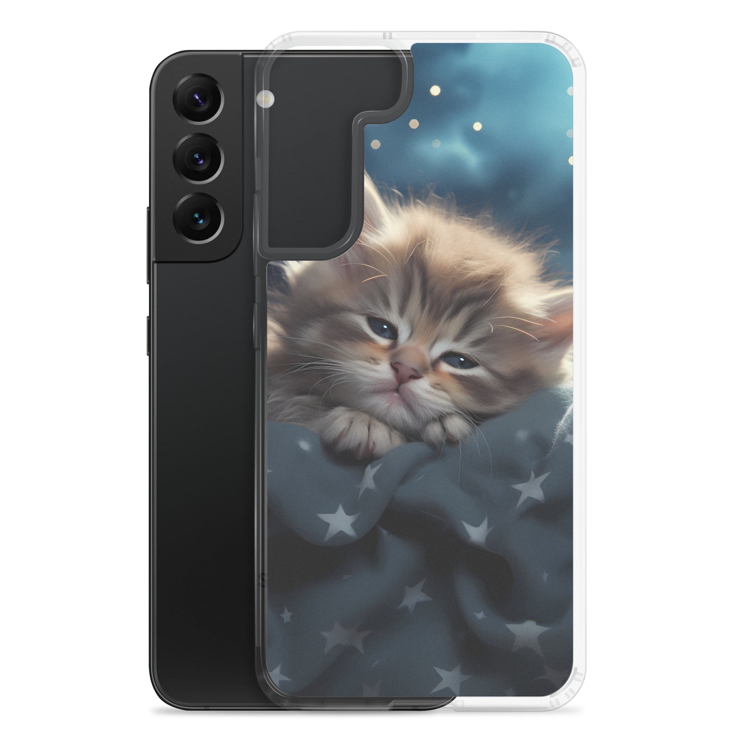 Samsung Case - Sleepy Star Kitty