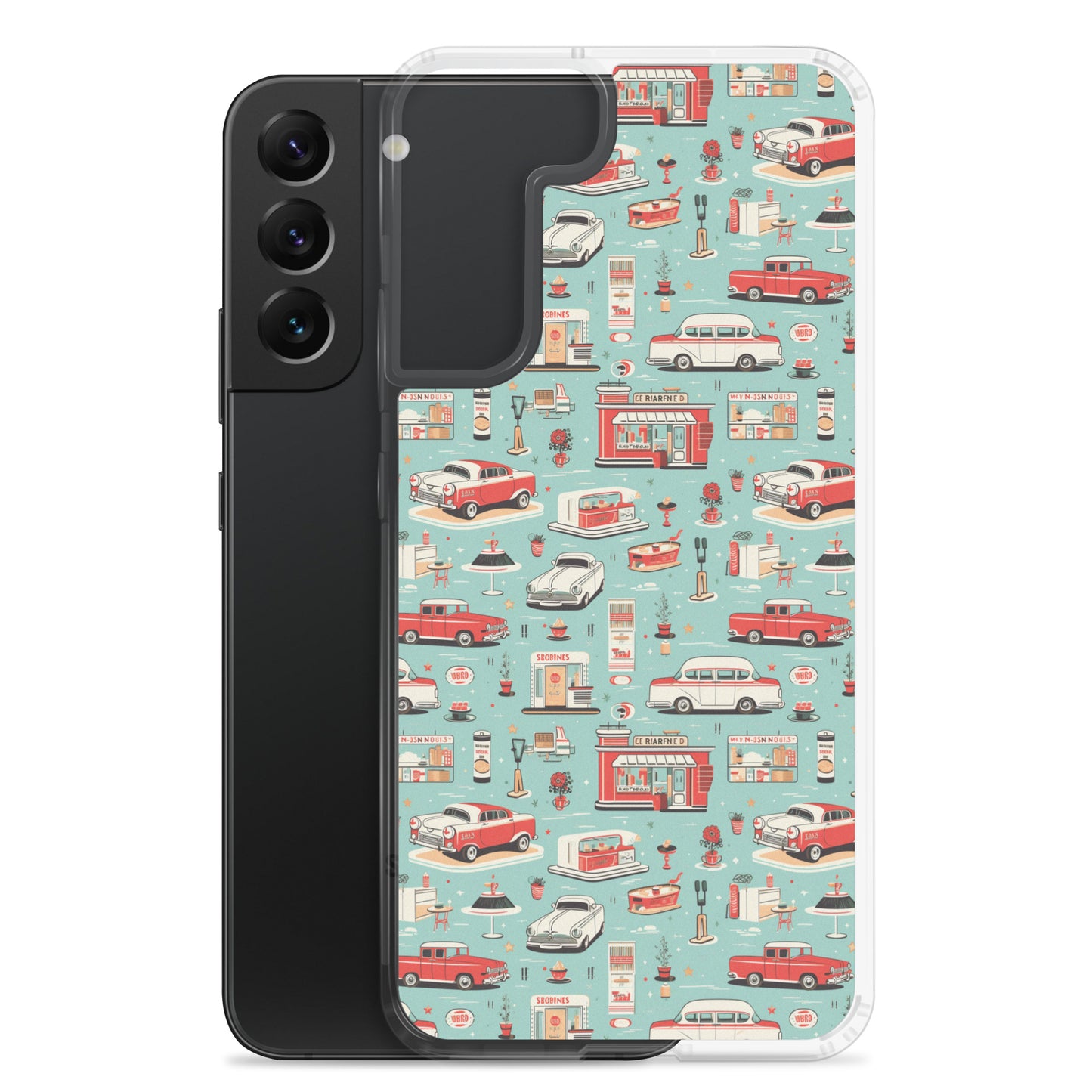 Samsung Case - Retro Soda Shop