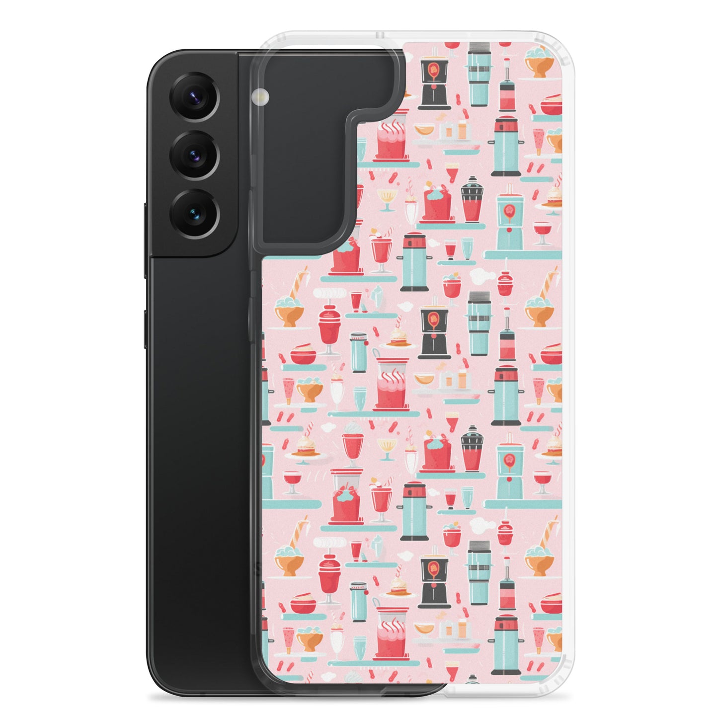 Samsung Case - Vintage Pink Soda Fountain