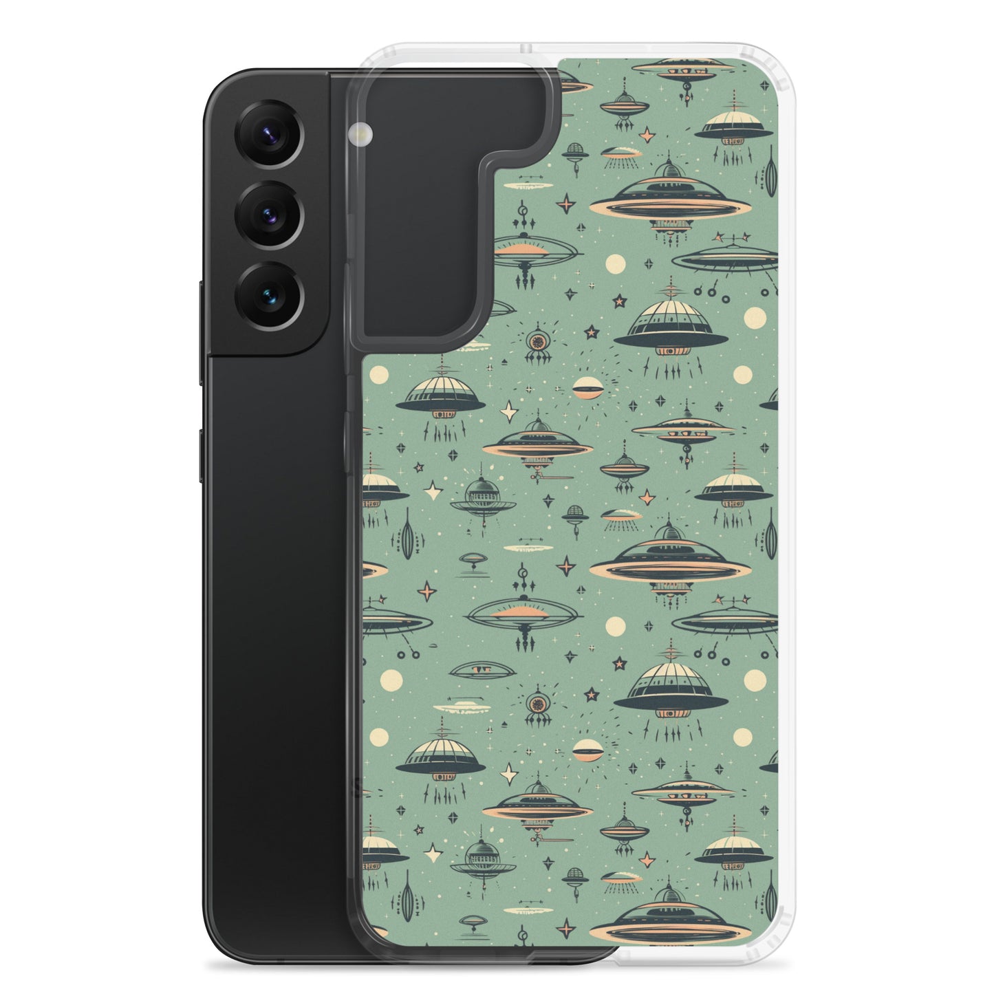 Samsung Case - Retro UFOs