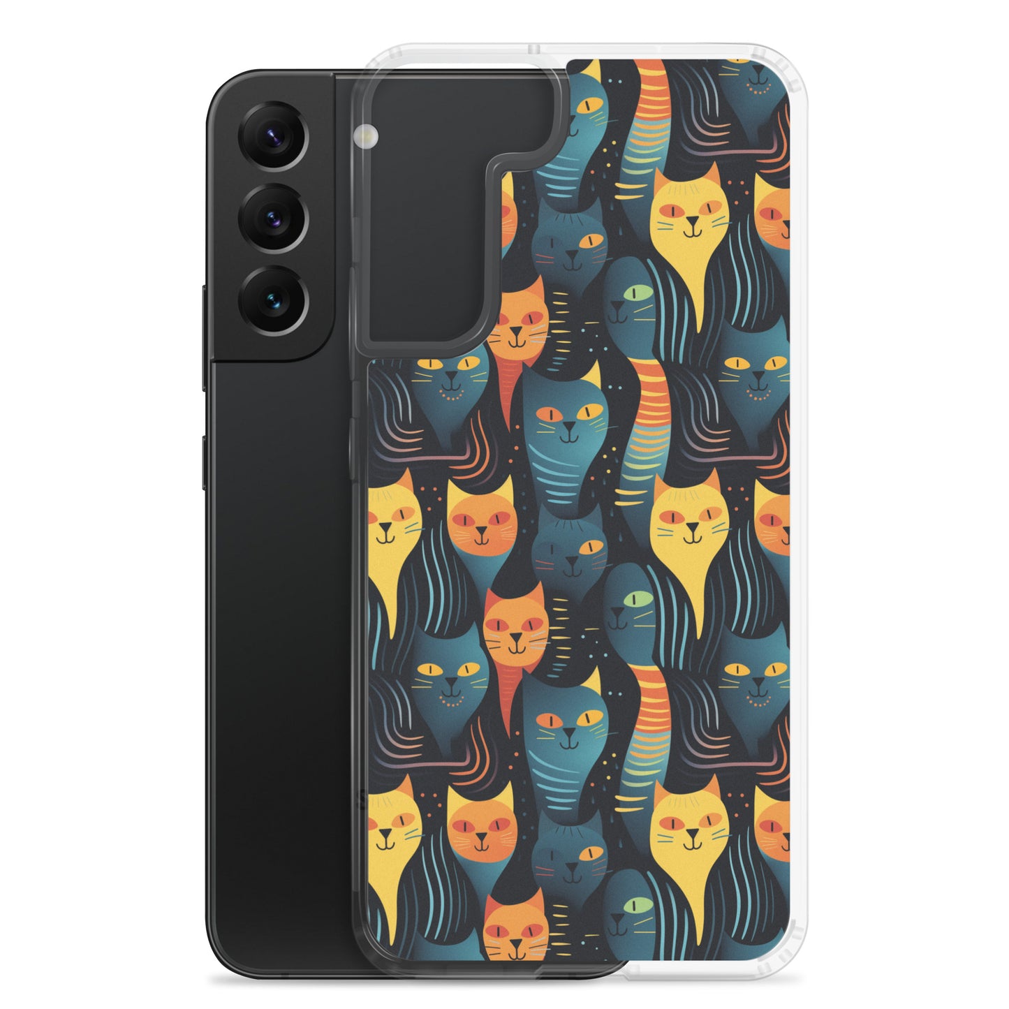 Samsung Case - Abstract Cats