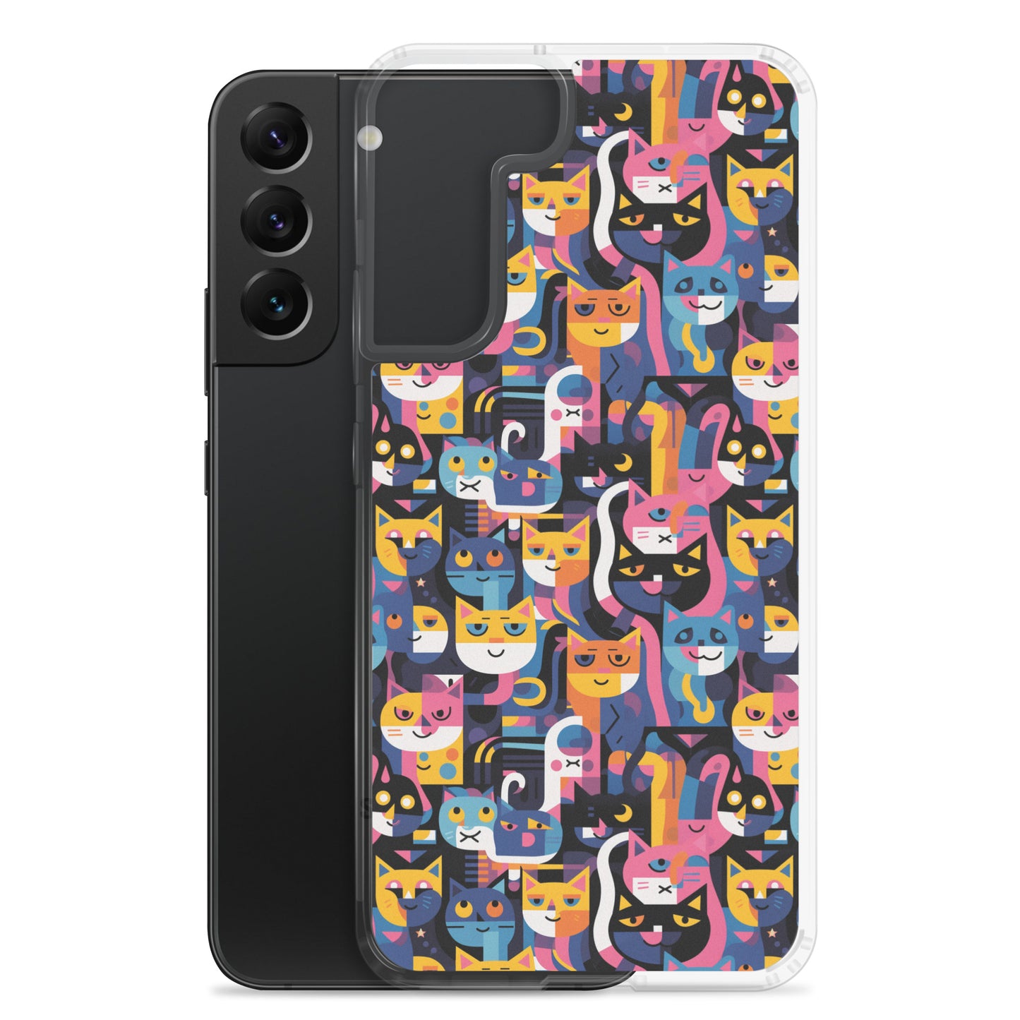 Samsung Case - Colorful Cats