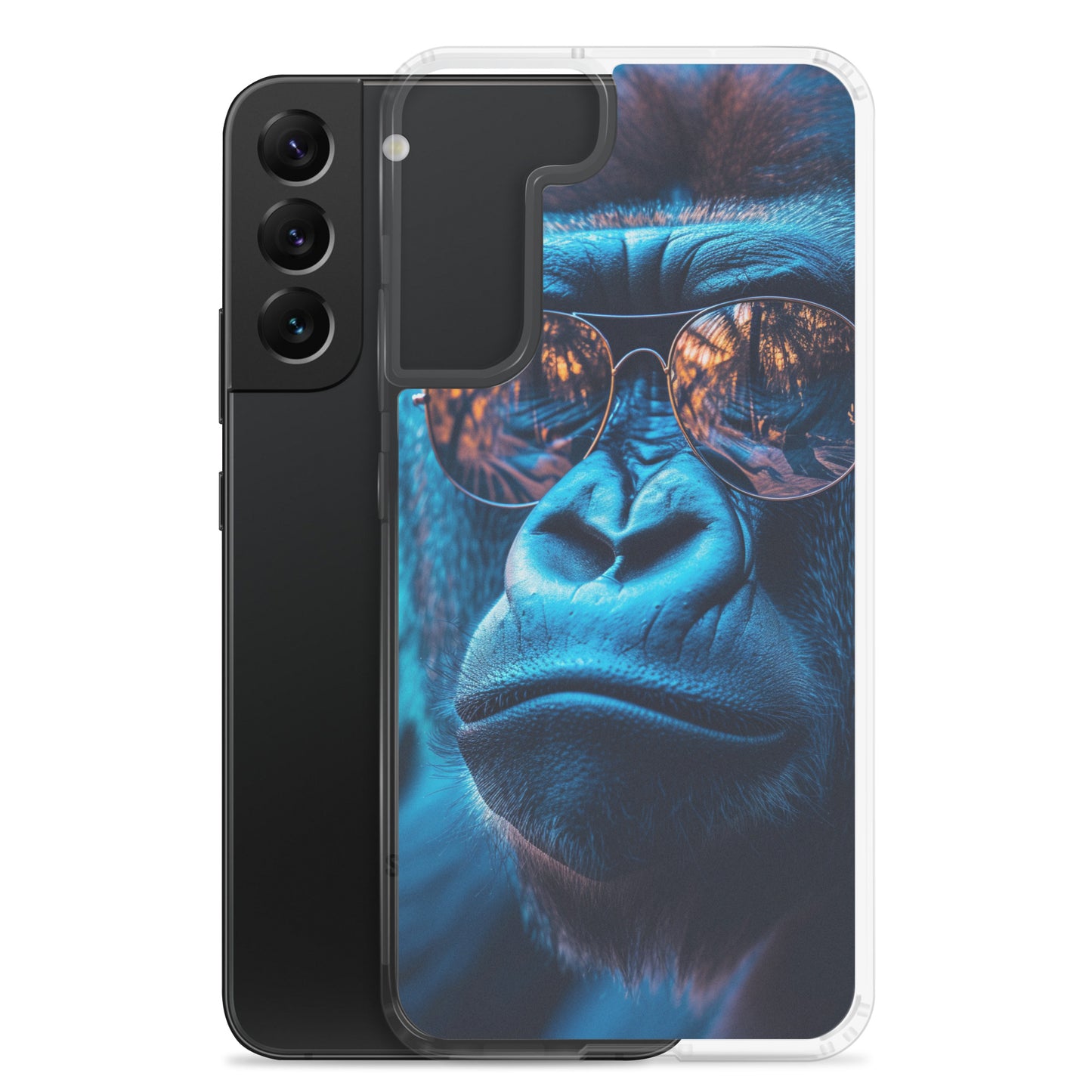 Samsung Case - Blue Gorilla