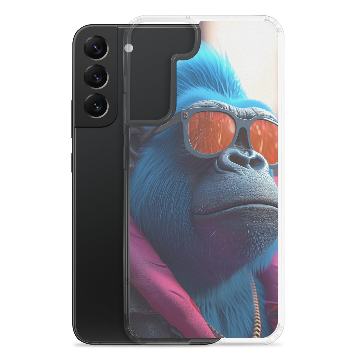 Samsung Case - Blue Gorilla