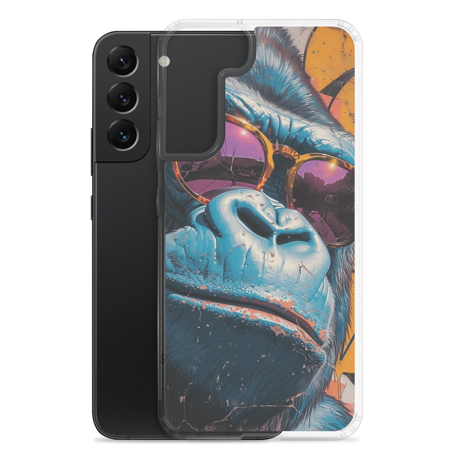 Samsung Case - Blue Gorilla