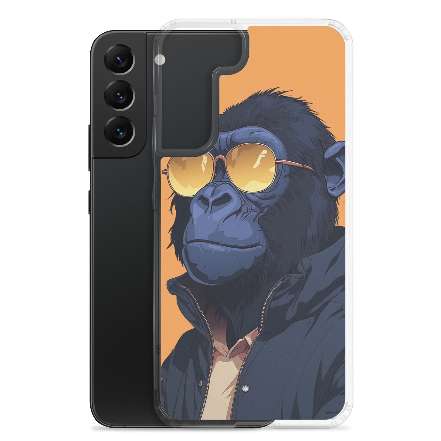 Samsung Case - Blue Gorilla