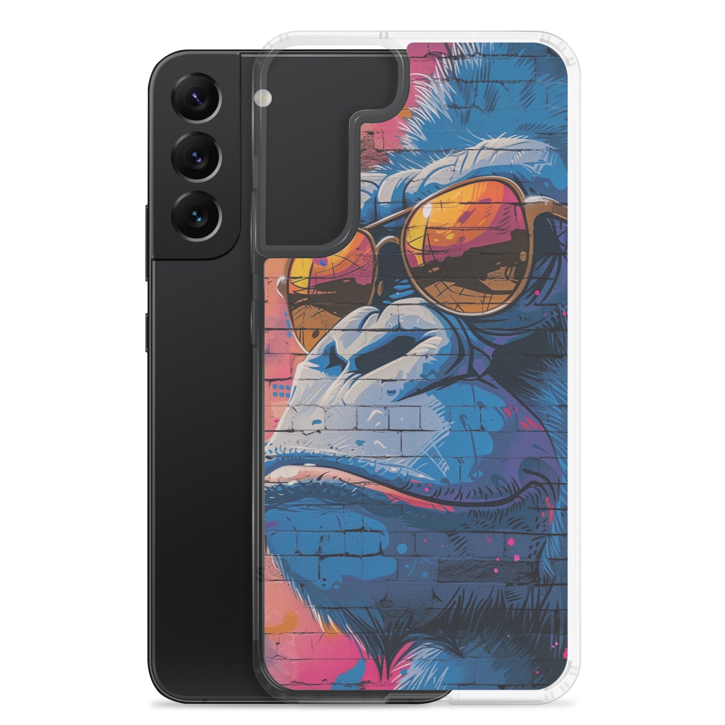 Samsung Case - Gorilla in Graffiti