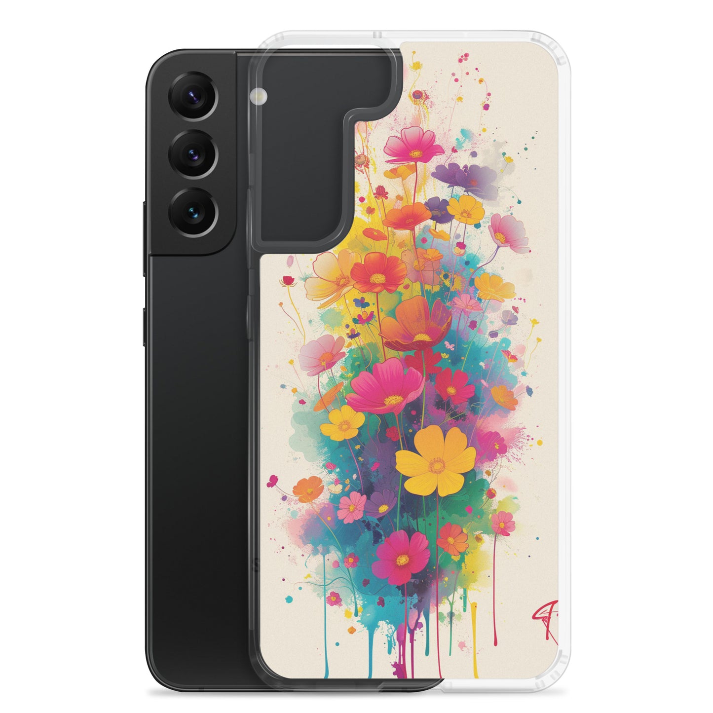 Samsung Case - Ethereal Petal Symphony