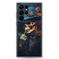 Samsung Case - Smoking Skeleton in Blue