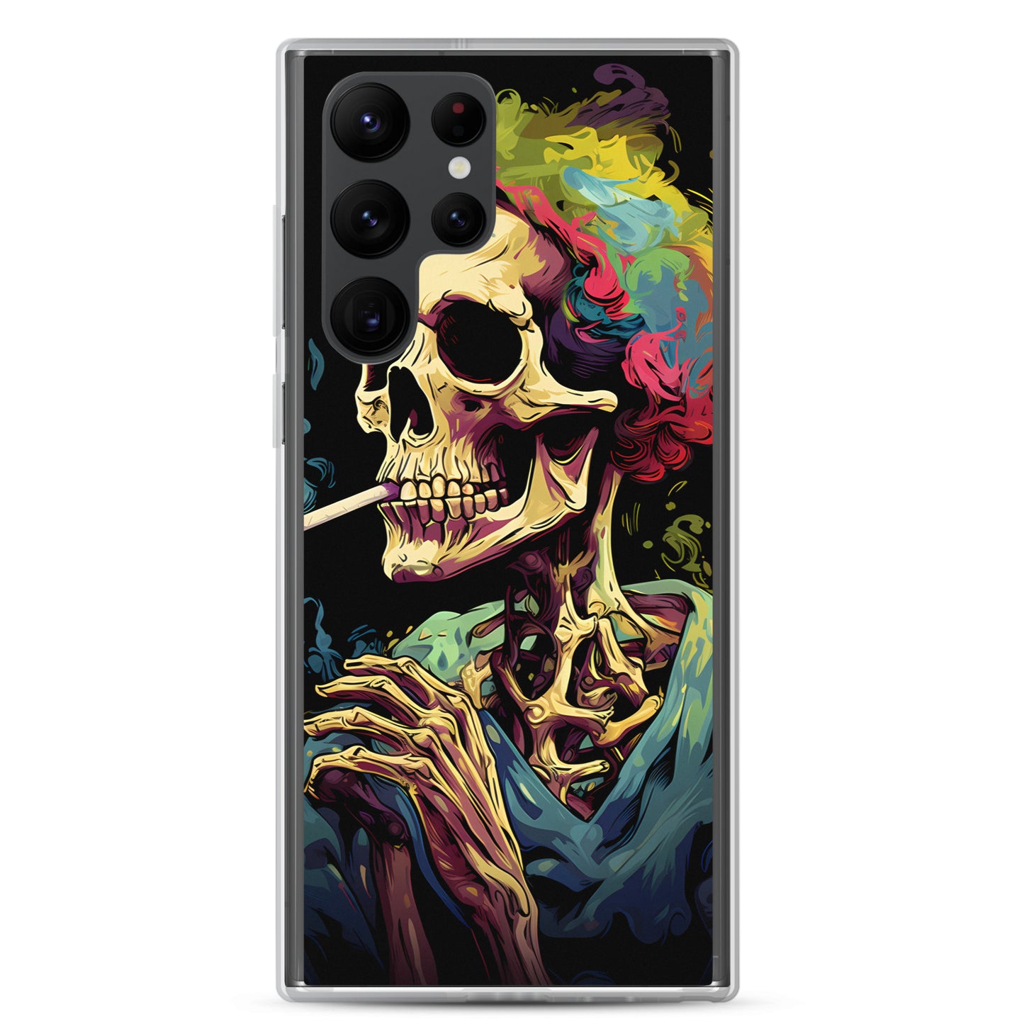 Samsung Case - Smoking Dead Skeleton