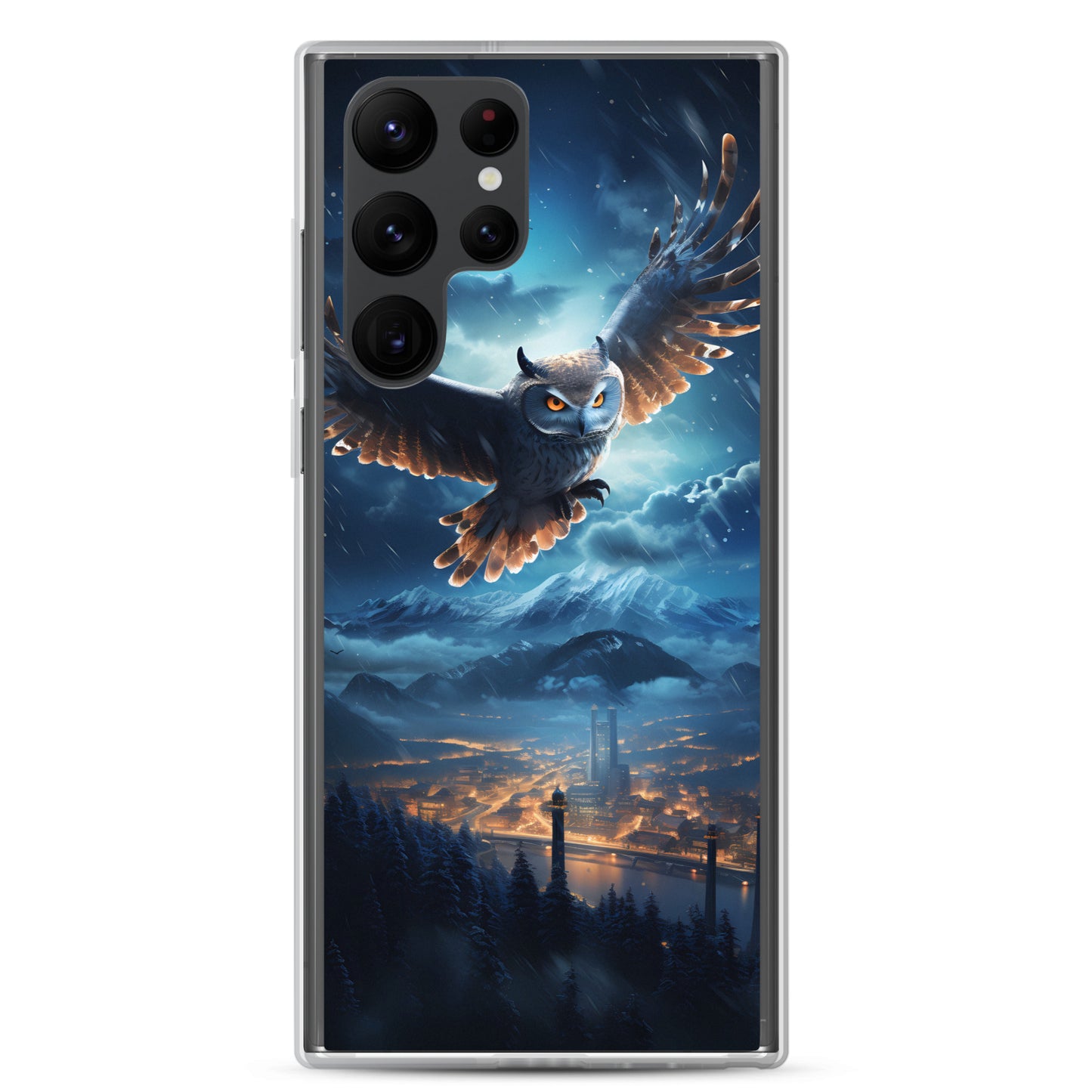 Samsung Case - Night Owl Over City