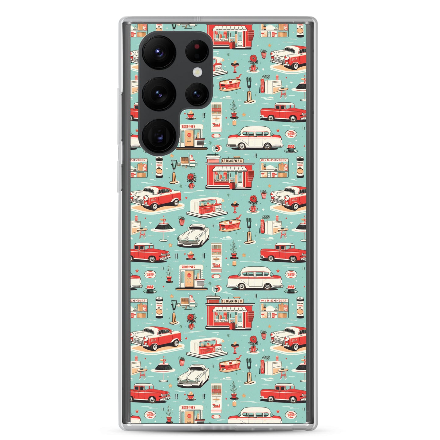 Samsung Case - Retro Soda Shop