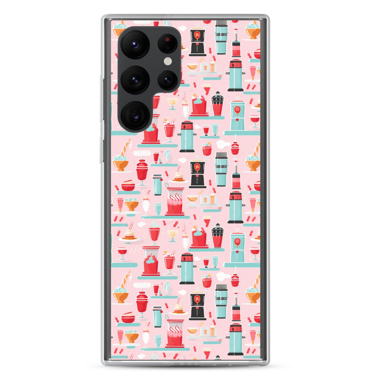 Samsung Case - Vintage Pink Soda Fountain