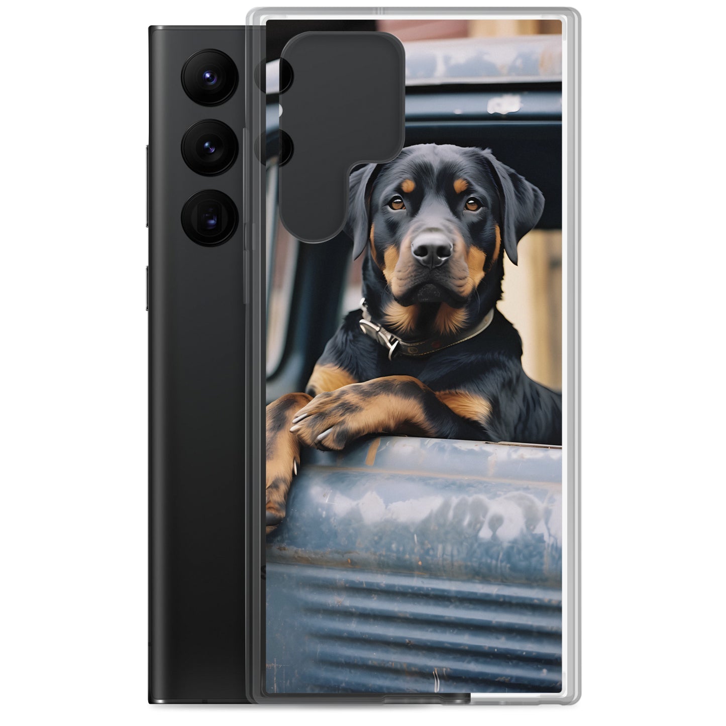 Samsung Case - Dog in a Truck