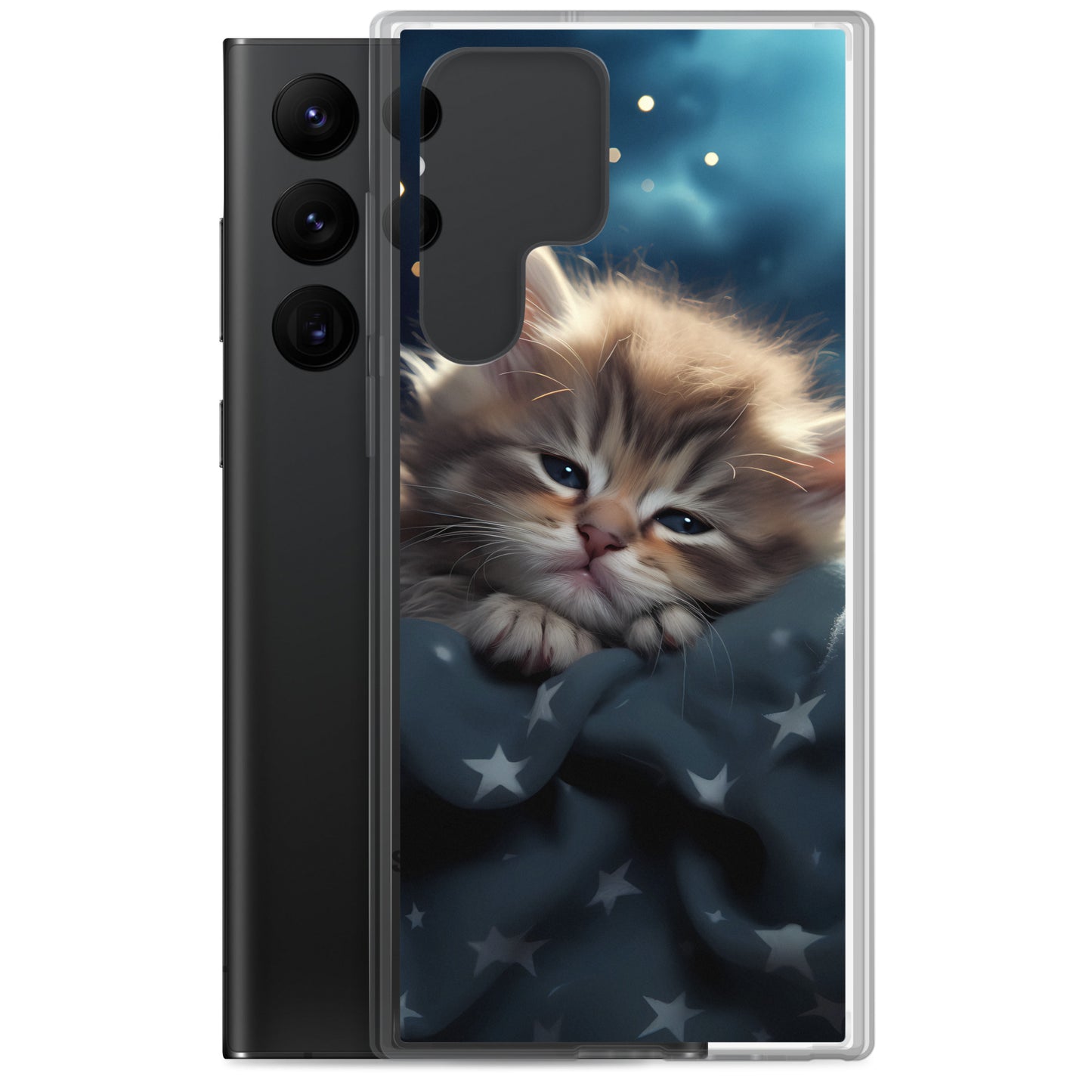 Samsung Case - Sleepy Star Kitty