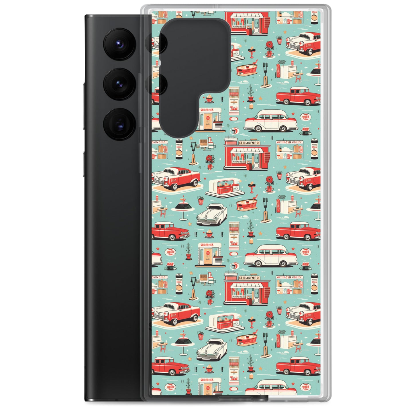 Samsung Case - Retro Soda Shop