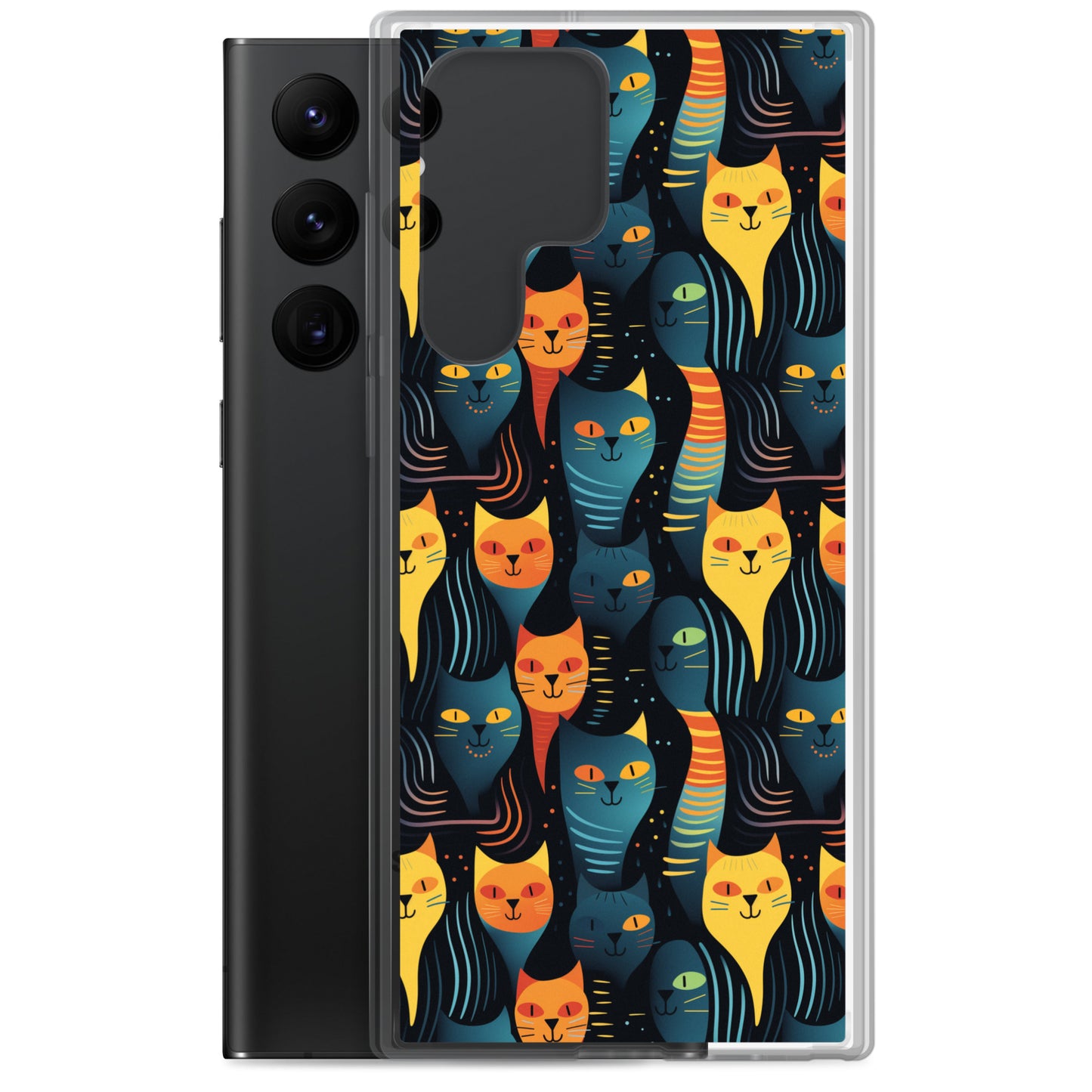 Samsung Case - Abstract Cats