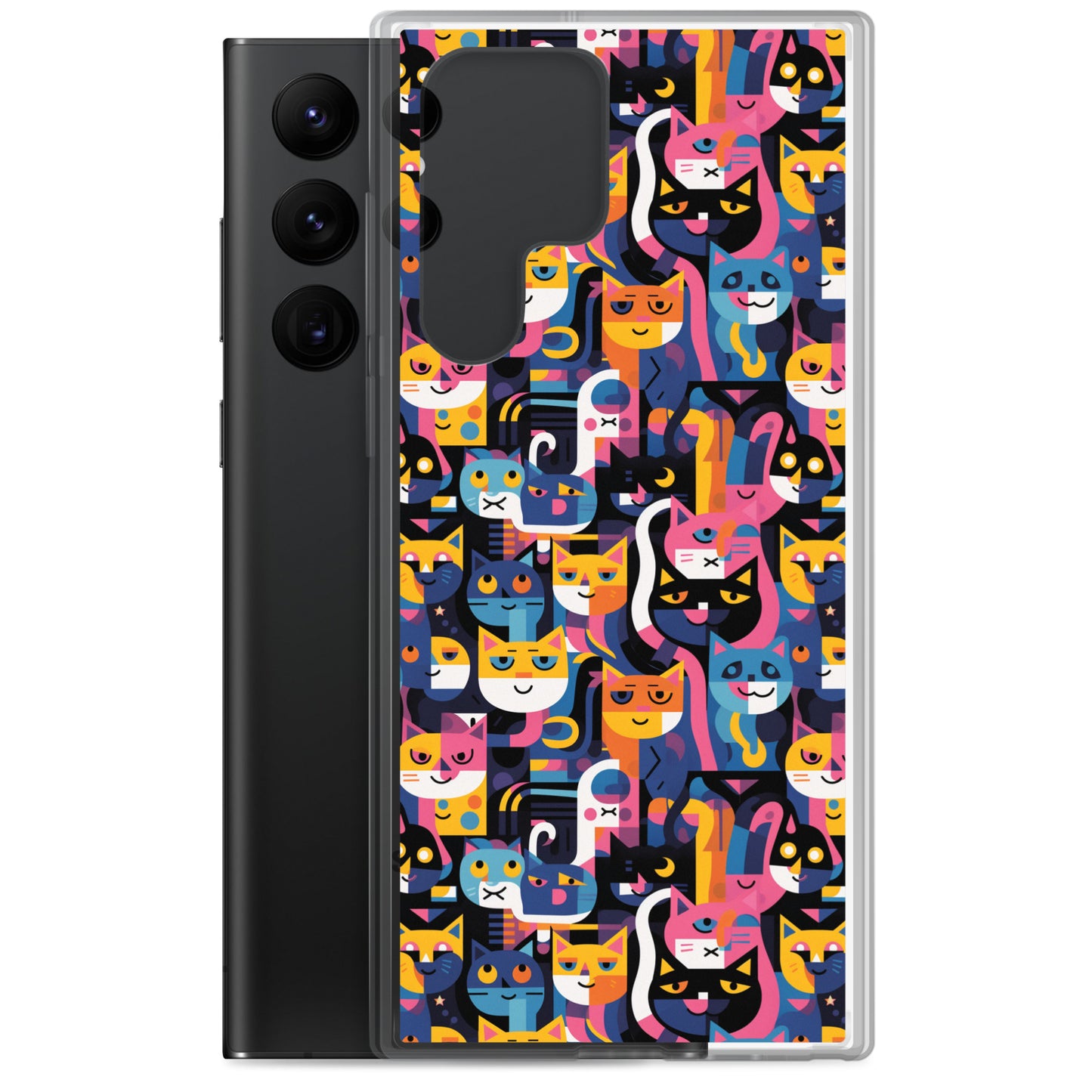 Samsung Case - Colorful Cats