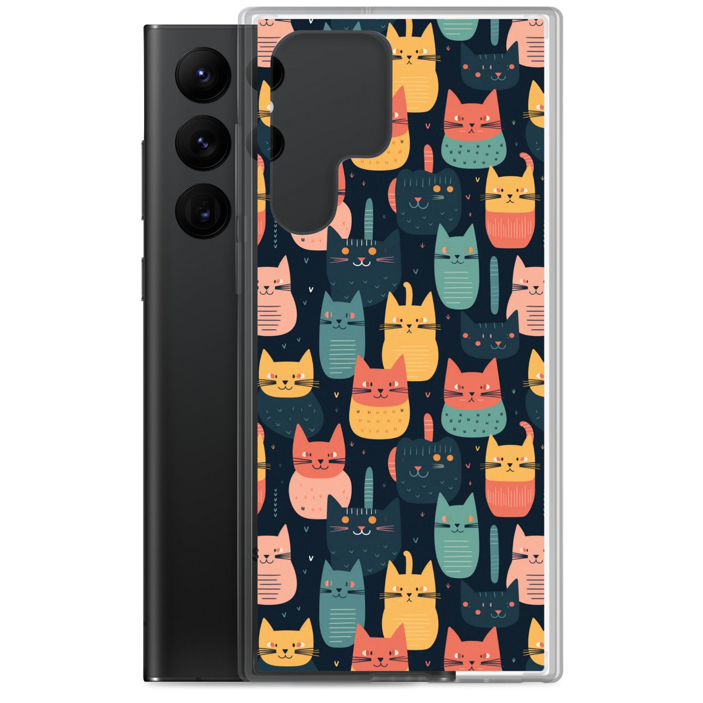 Samsung Case - Abstract Cats