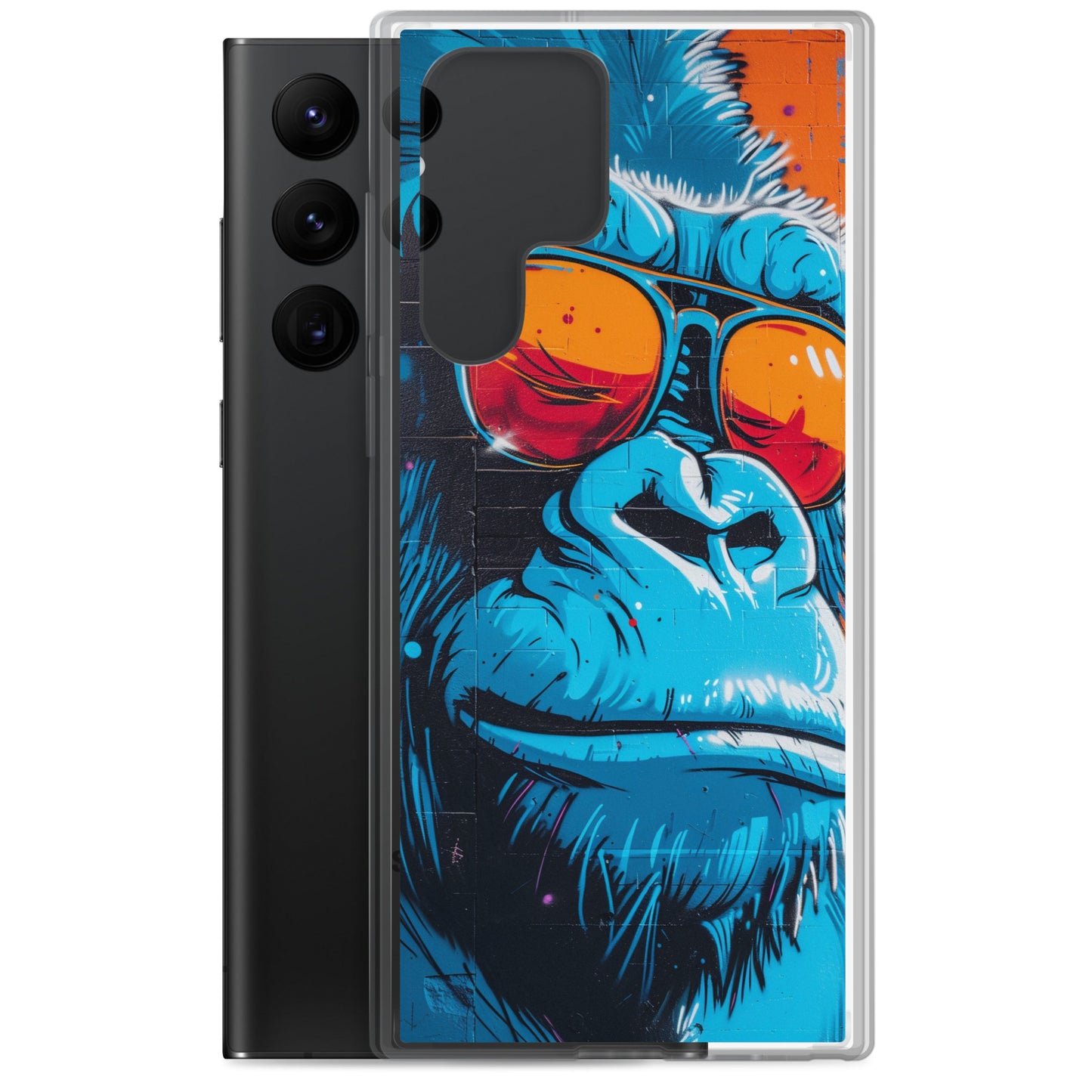 Samsung Case - Blue Gorilla