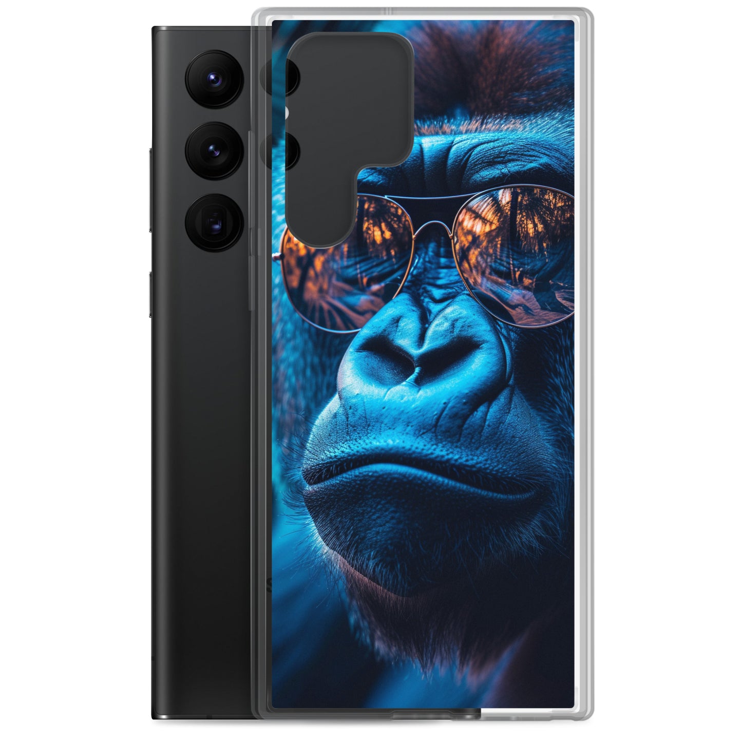 Samsung Case - Blue Gorilla