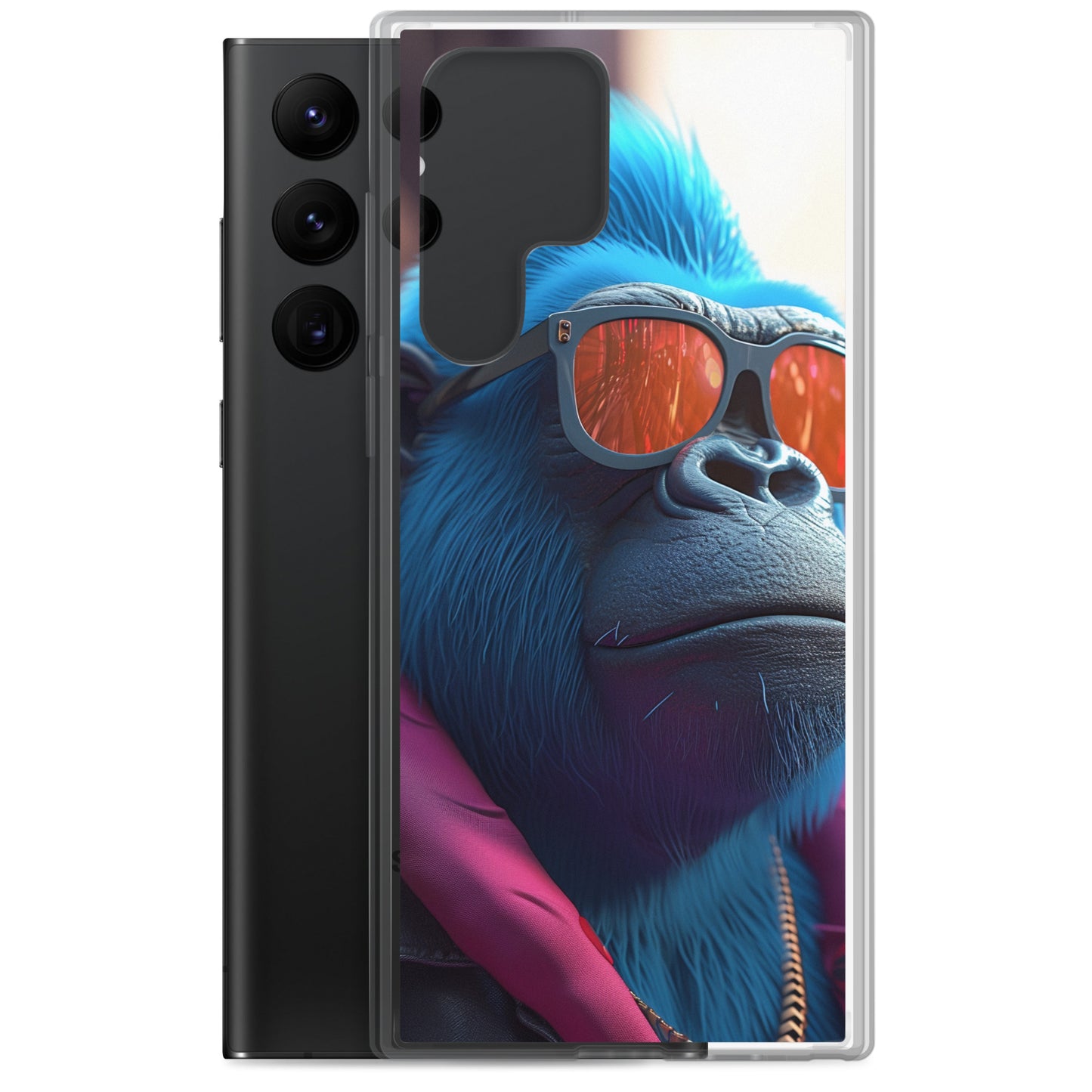 Samsung Case - Blue Gorilla