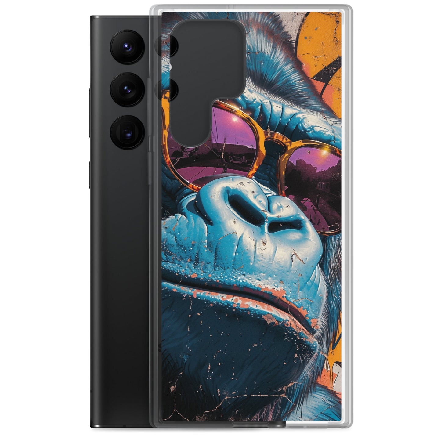 Samsung Case - Blue Gorilla