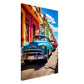 Canvas Wall Art - Vintage Vibrance - Classic Car