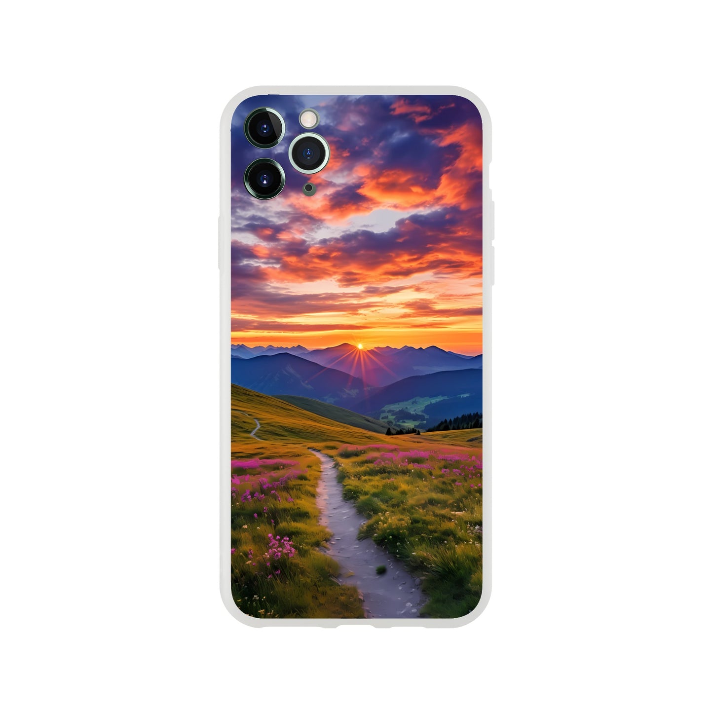 iPhone Case - Golden Mountain Trail