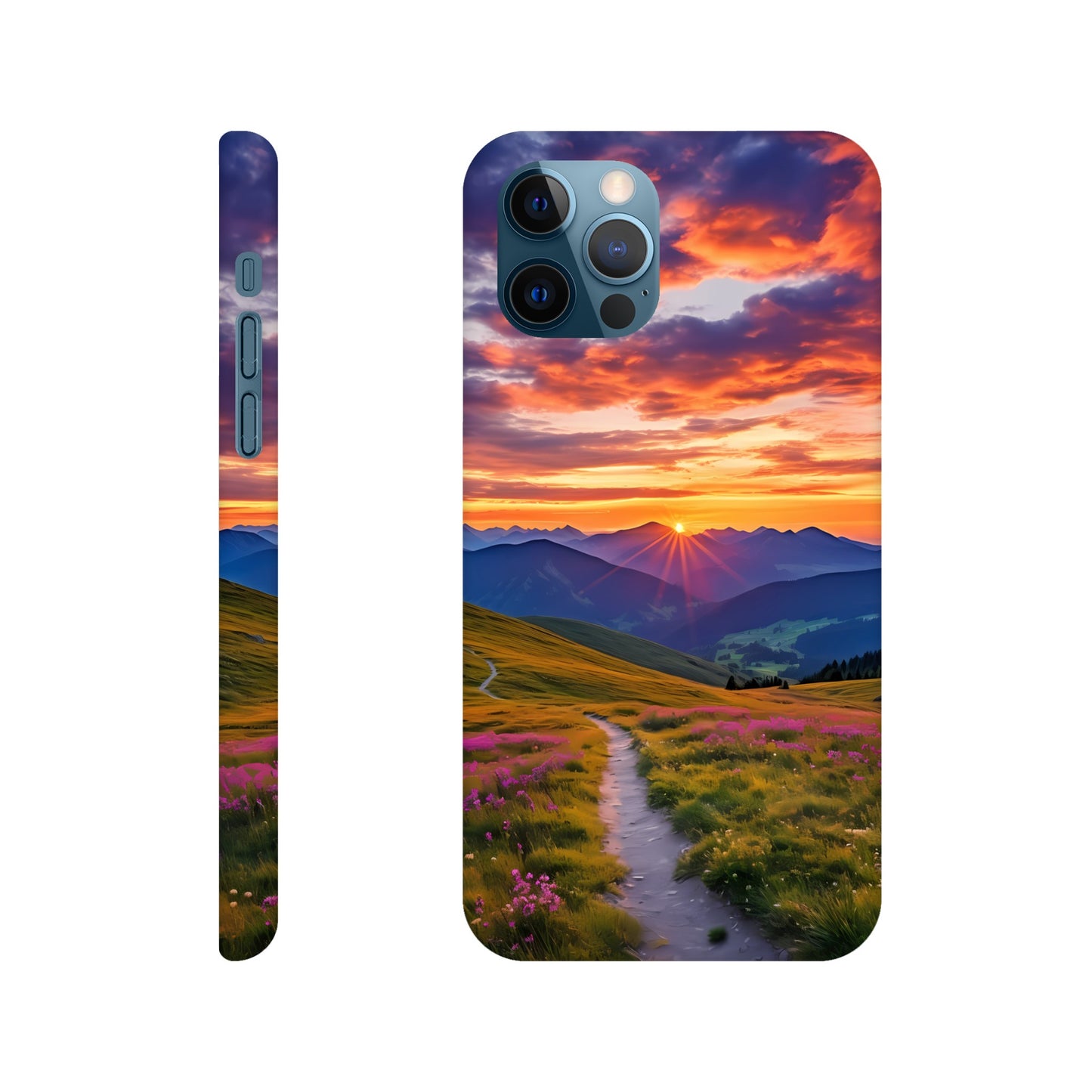 iPhone Case - Golden Mountain Trail