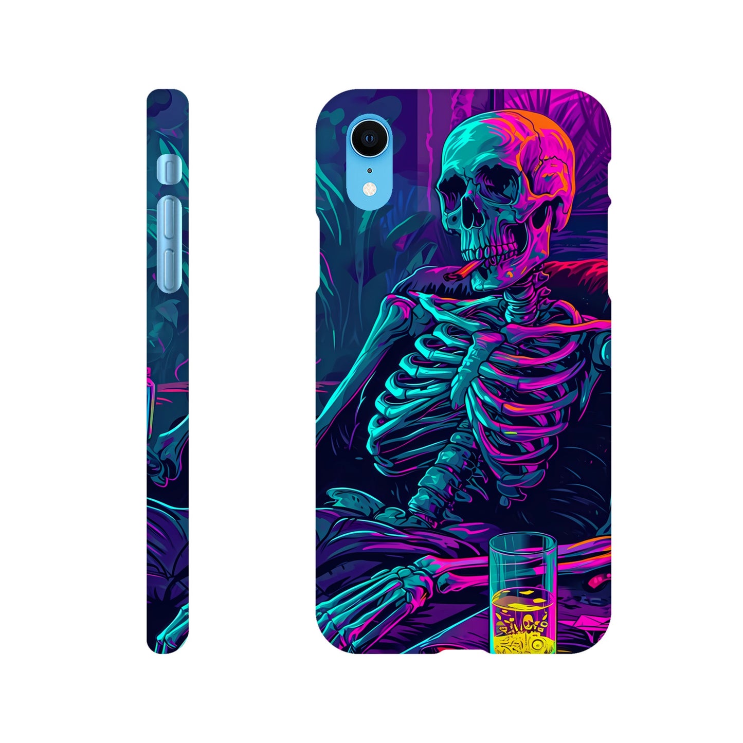 iPhone Case - Chillin' Skeleton