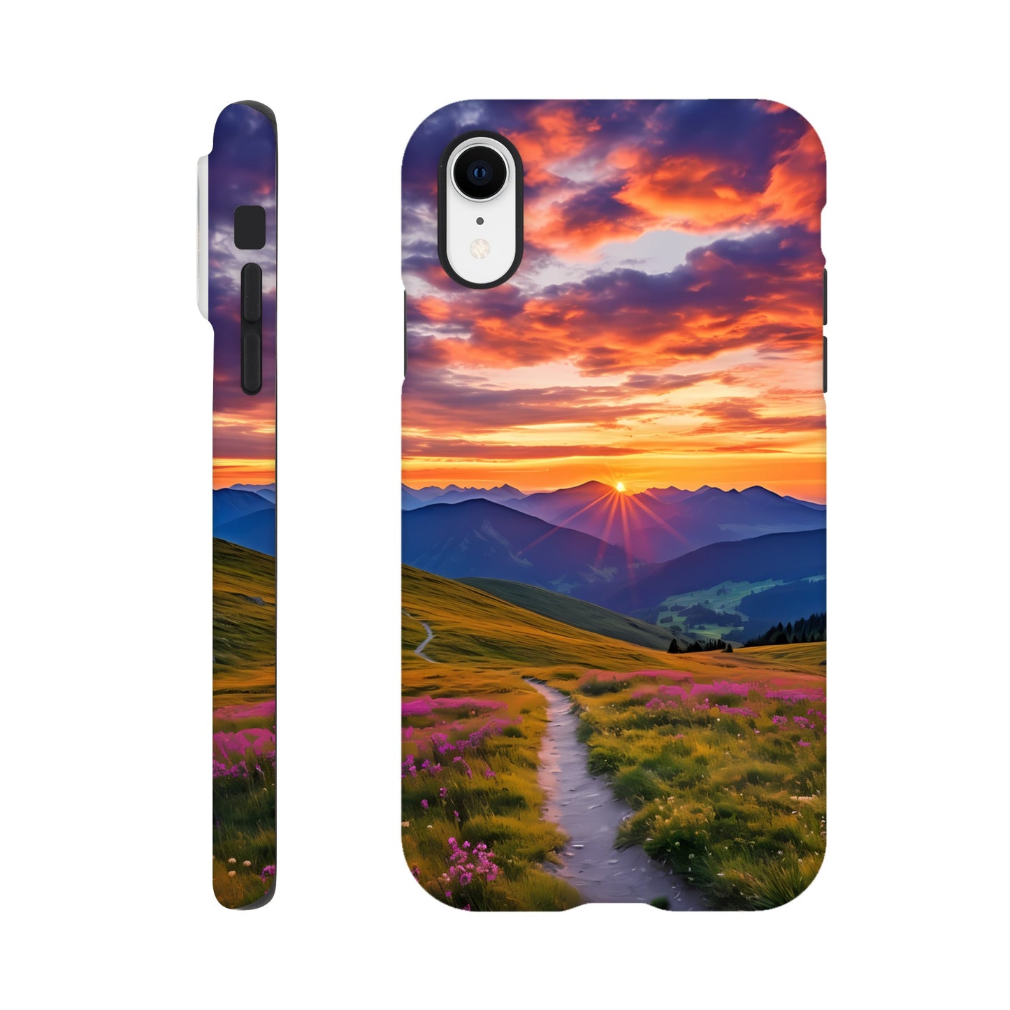 iPhone Case - Golden Mountain Trail