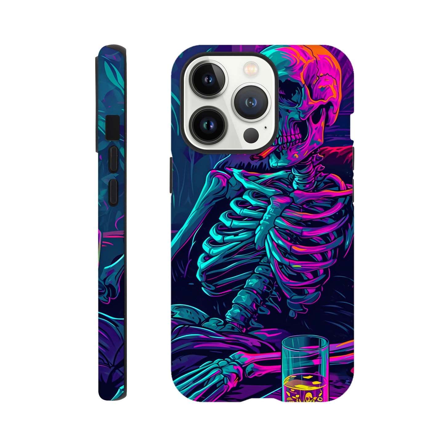 iPhone Case - Chillin' Skeleton