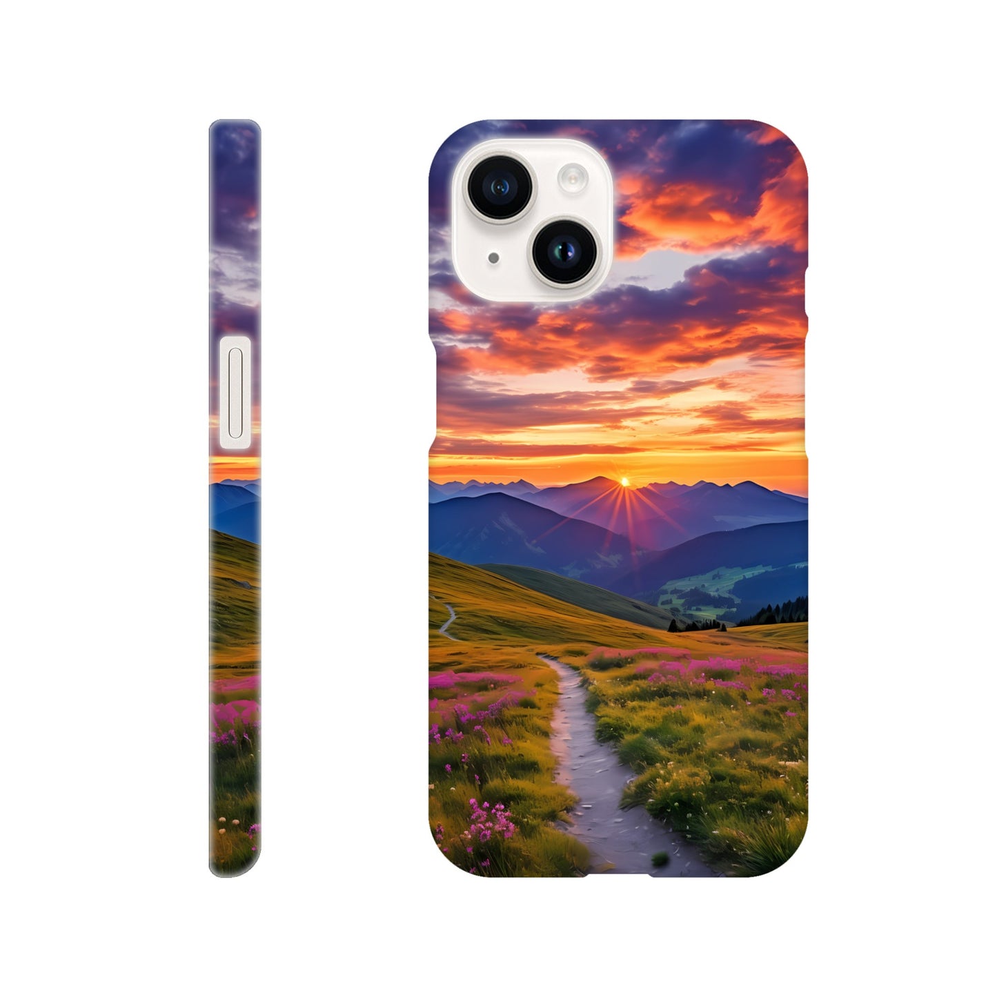 iPhone Case - Golden Mountain Trail