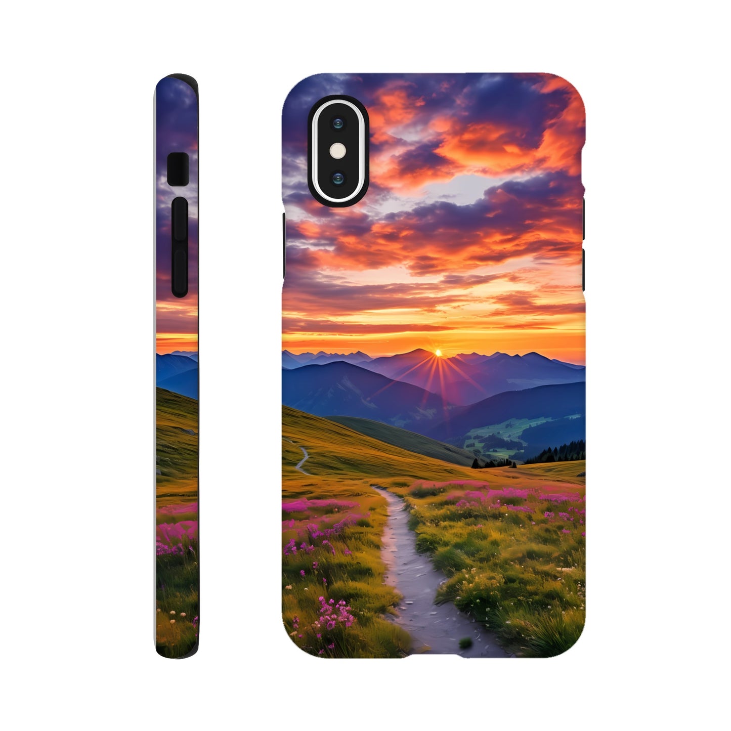 iPhone Case - Golden Mountain Trail