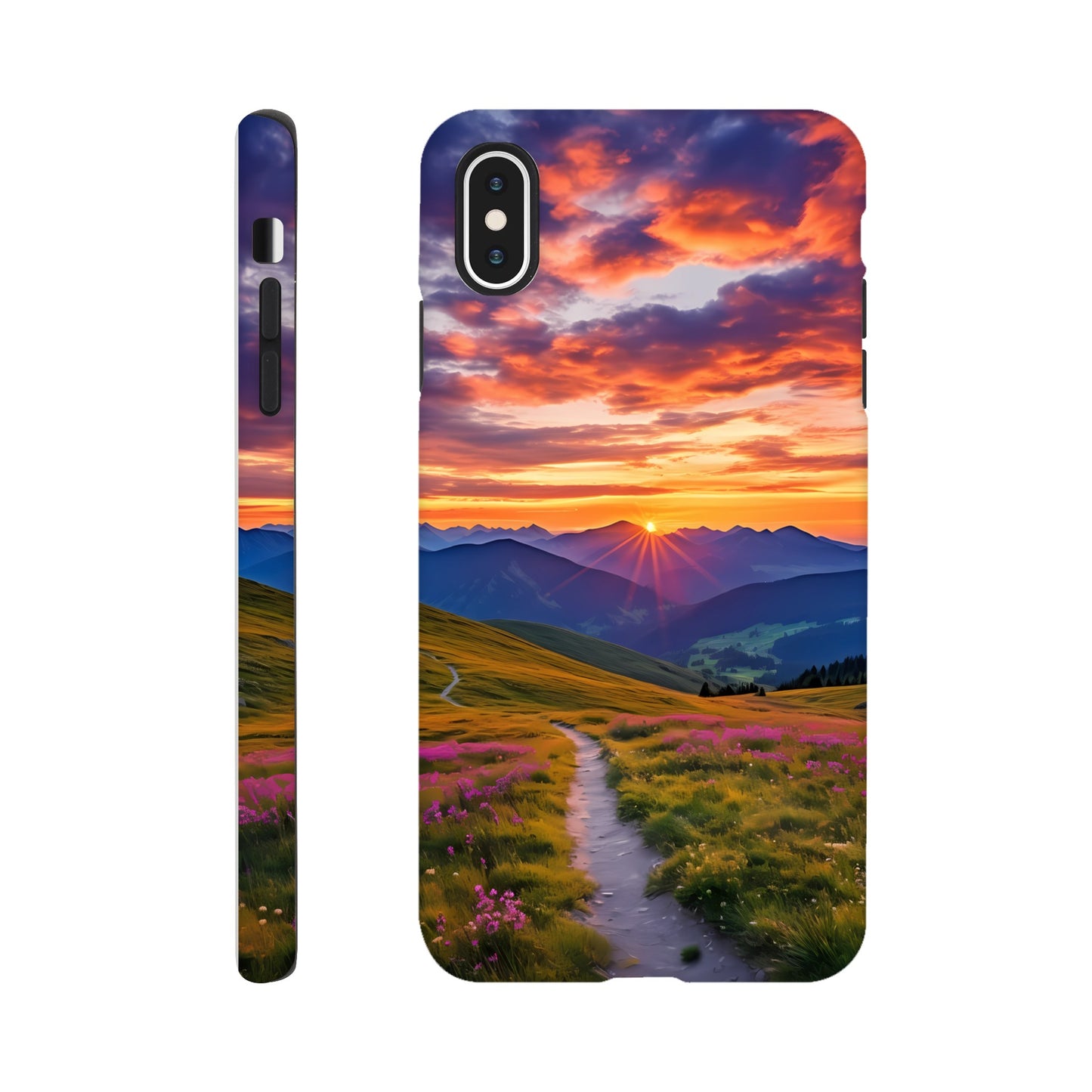 iPhone Case - Golden Mountain Trail