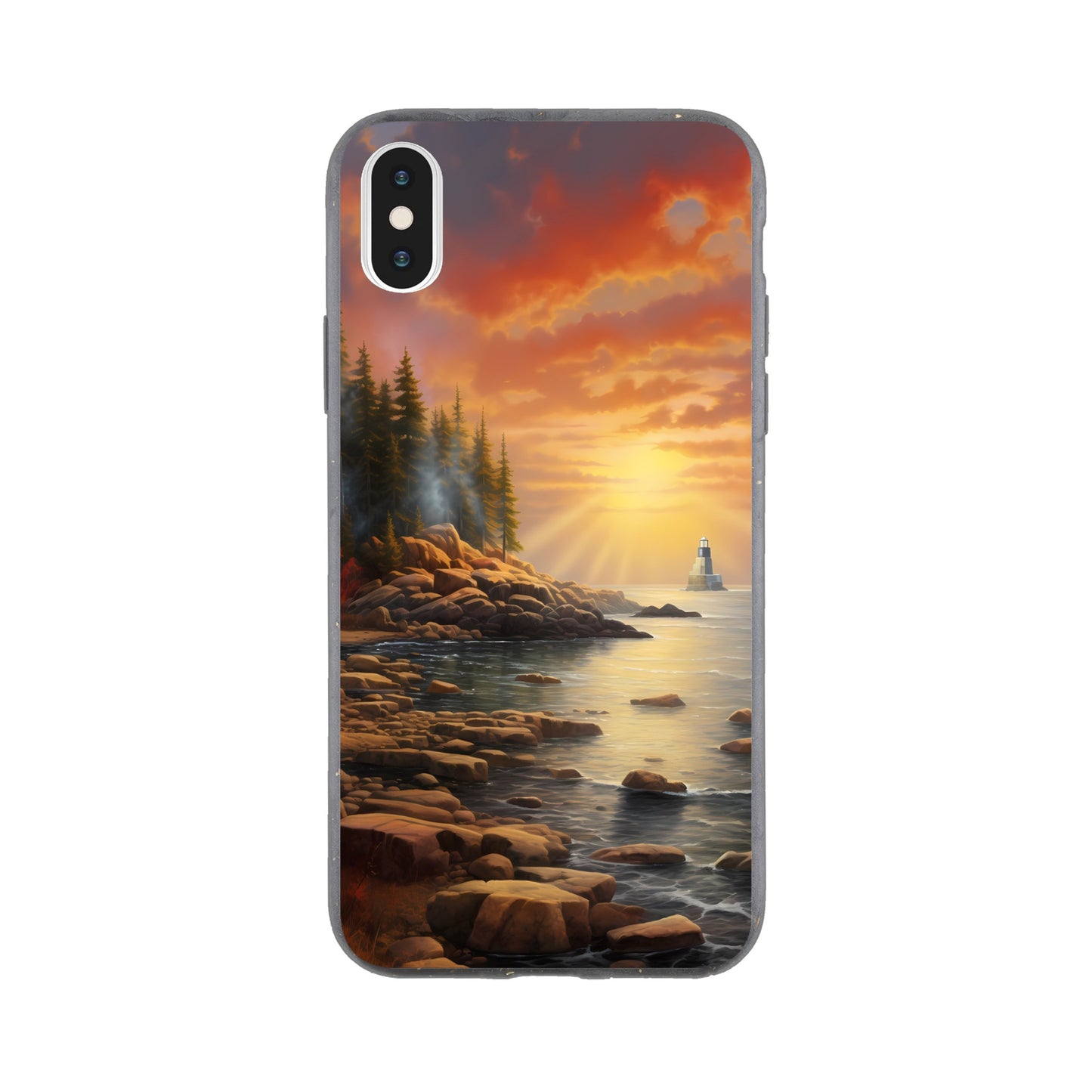 iPhone Case - Acadia Lighthouse Luminance (National Park)