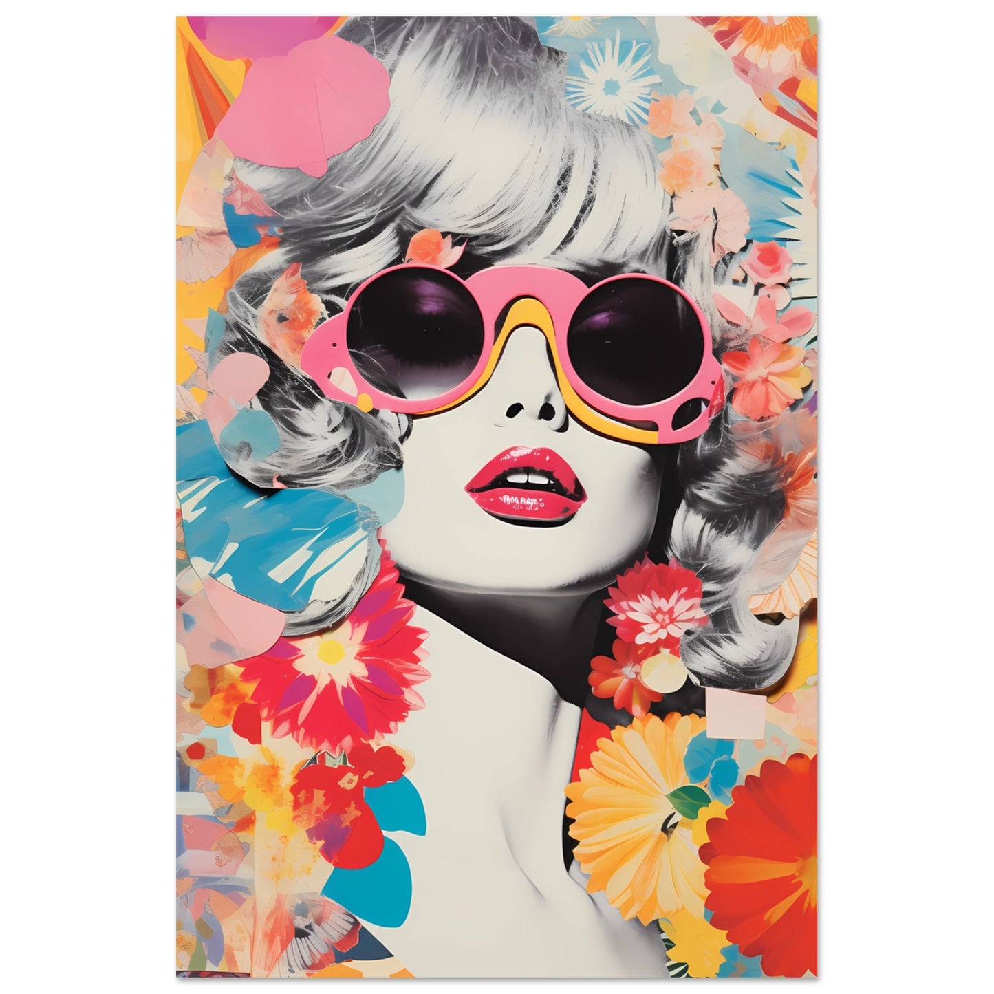 Paper Poster - Pop Blossom Beauty