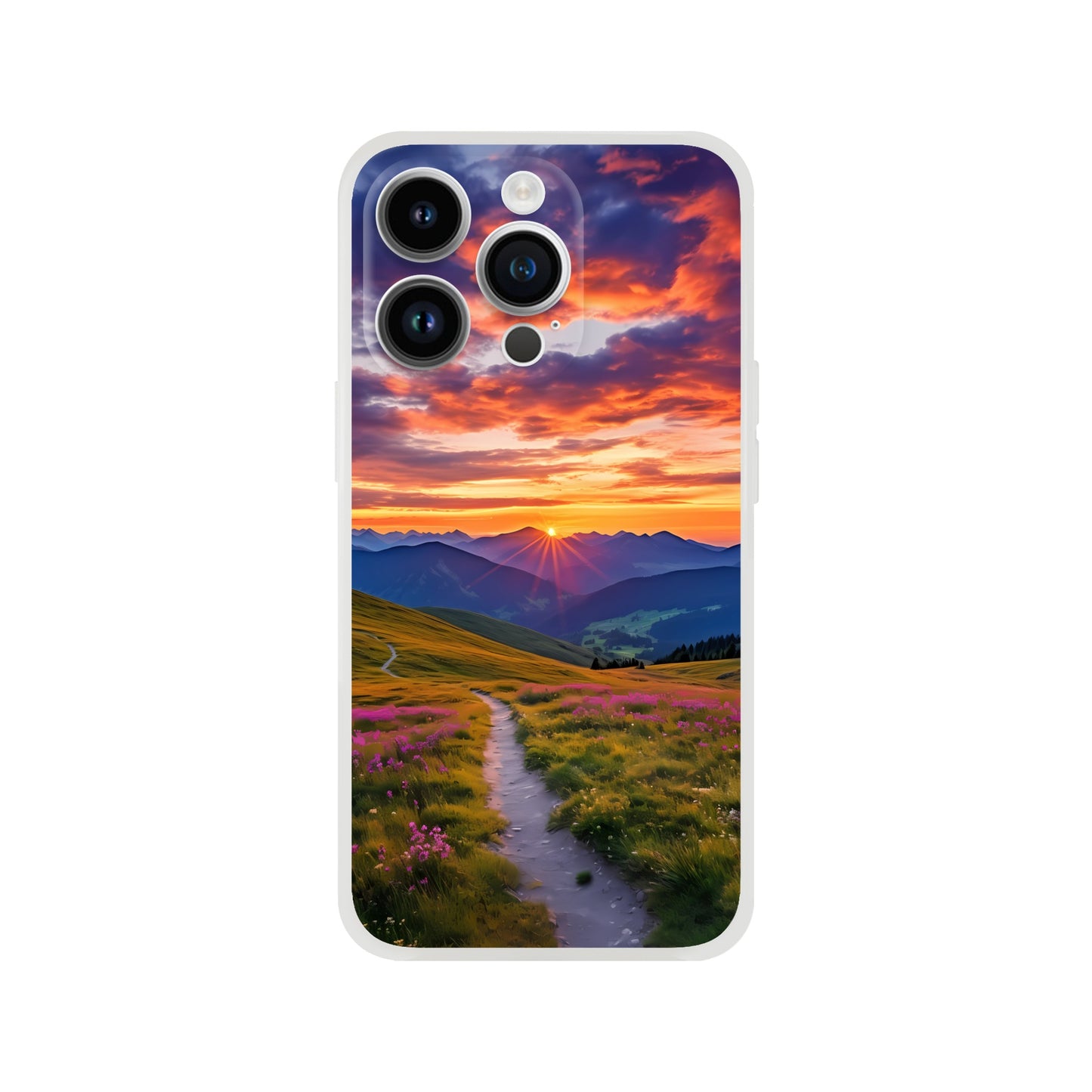 iPhone Case - Golden Mountain Trail