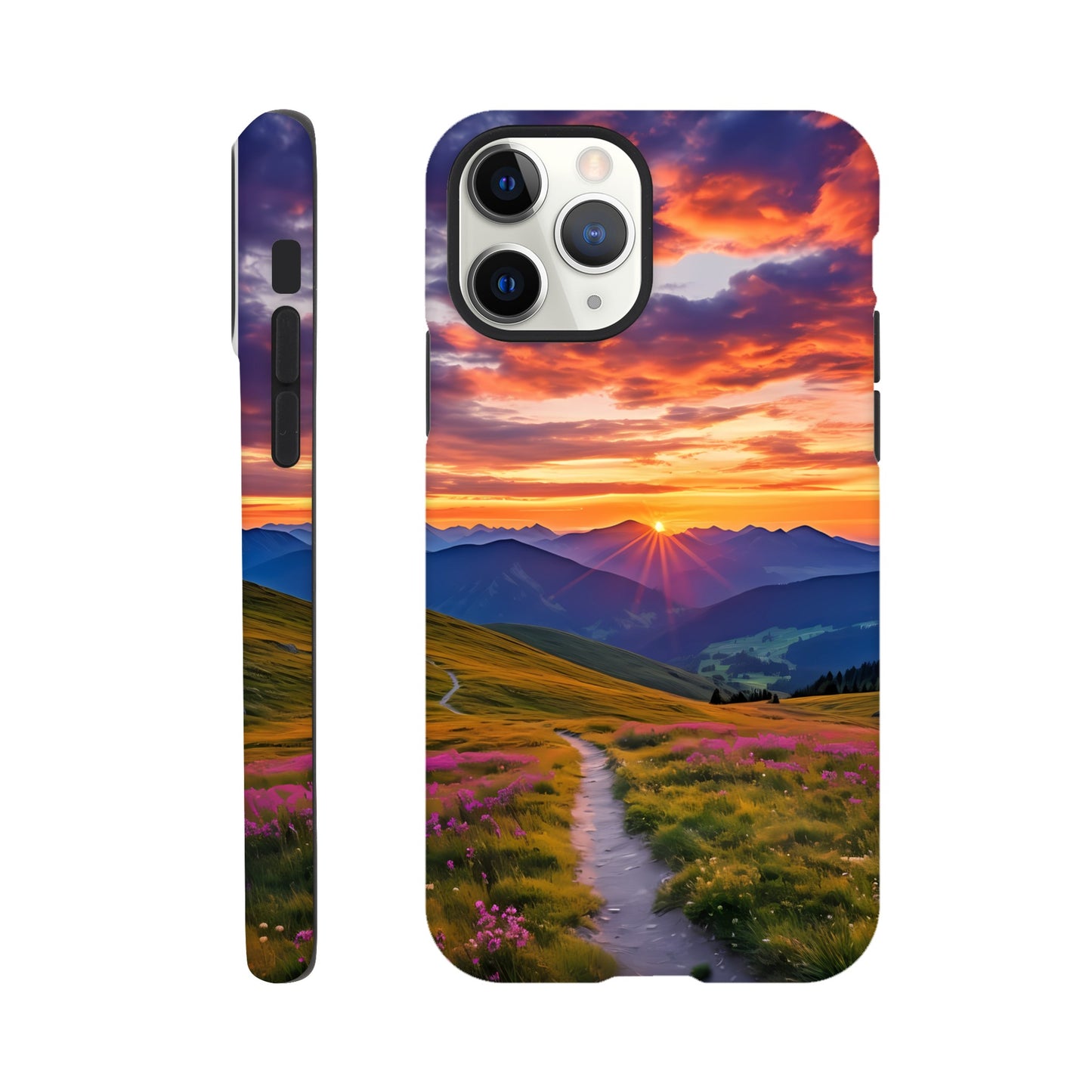 iPhone Case - Golden Mountain Trail