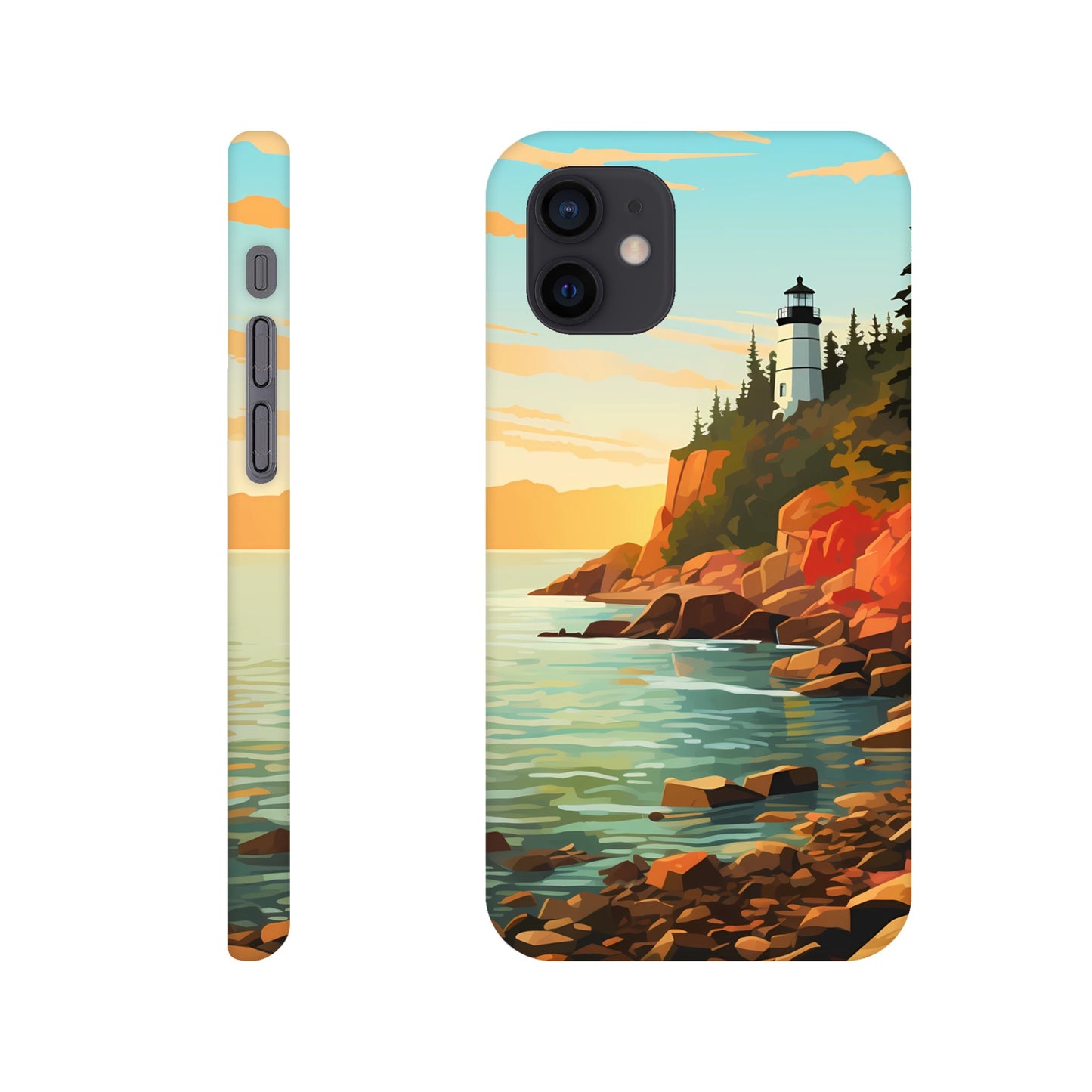 iPhone Case - Seaside Sentinel (Acadia National Park)