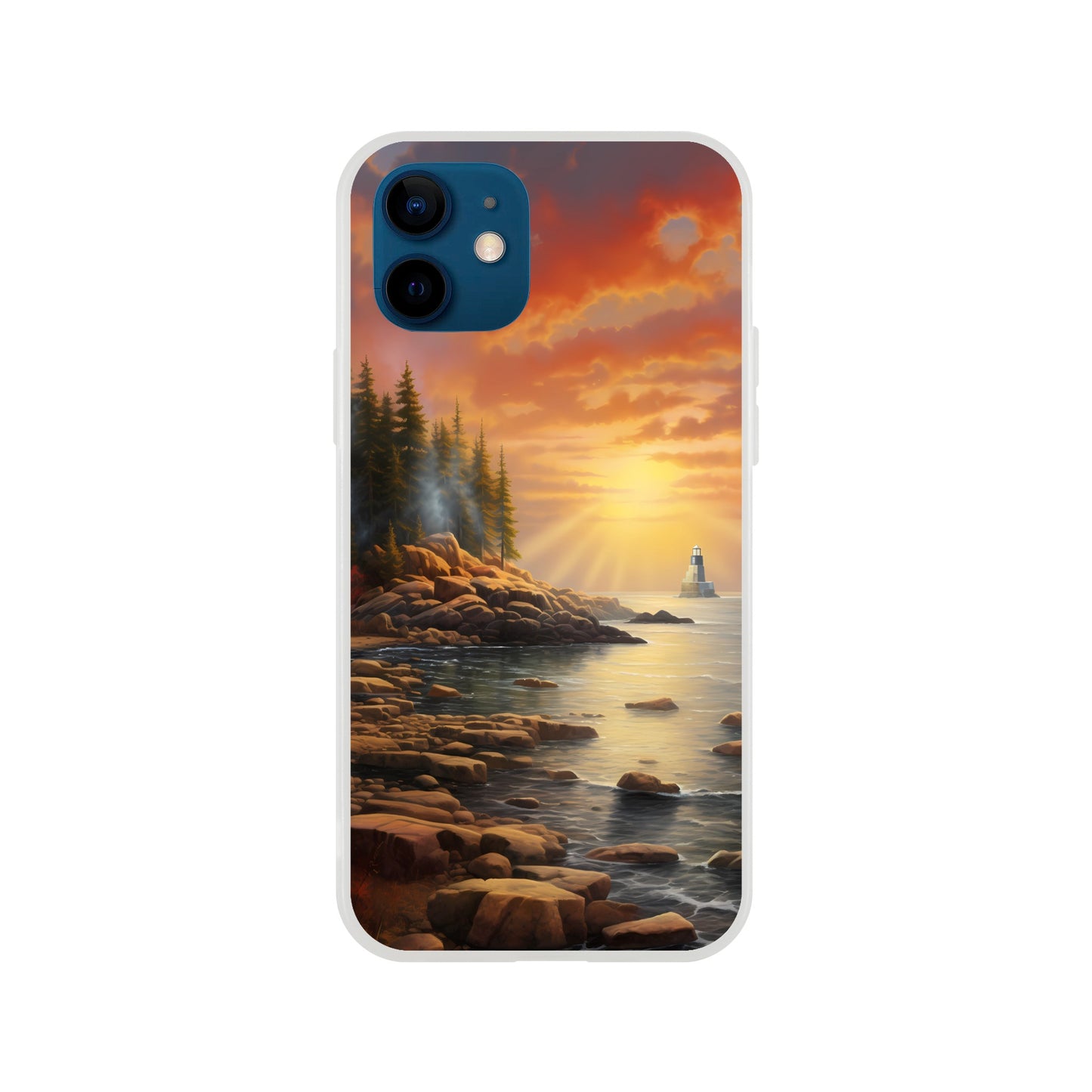 iPhone Case - Acadia Lighthouse Luminance (National Park)