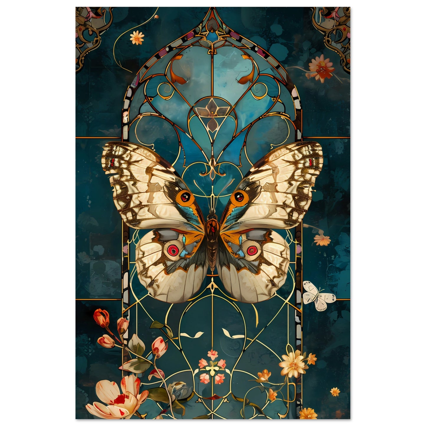 Paper Poster - Victorian Flutter