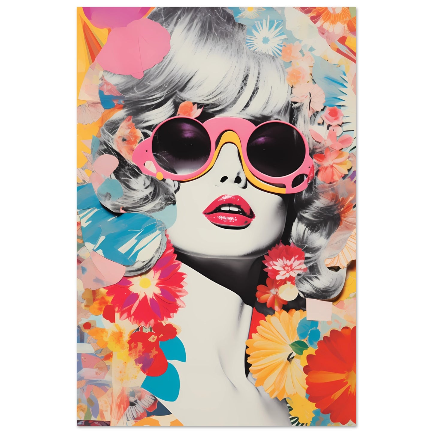 Paper Poster - Pop Blossom Beauty