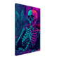 Canvas Wall Art - Chillin' Skeleton