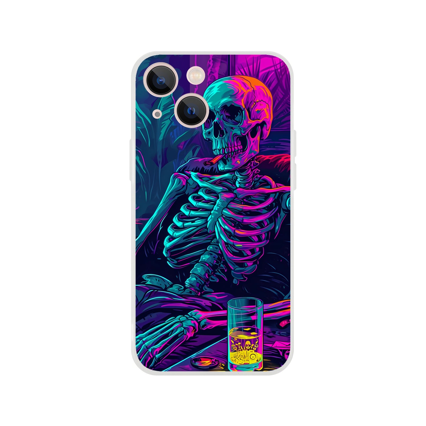 iPhone Case - Chillin' Skeleton