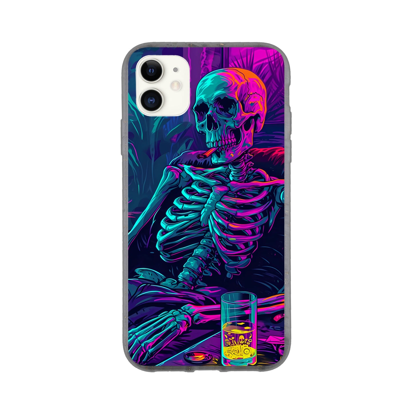 iPhone Case - Chillin' Skeleton