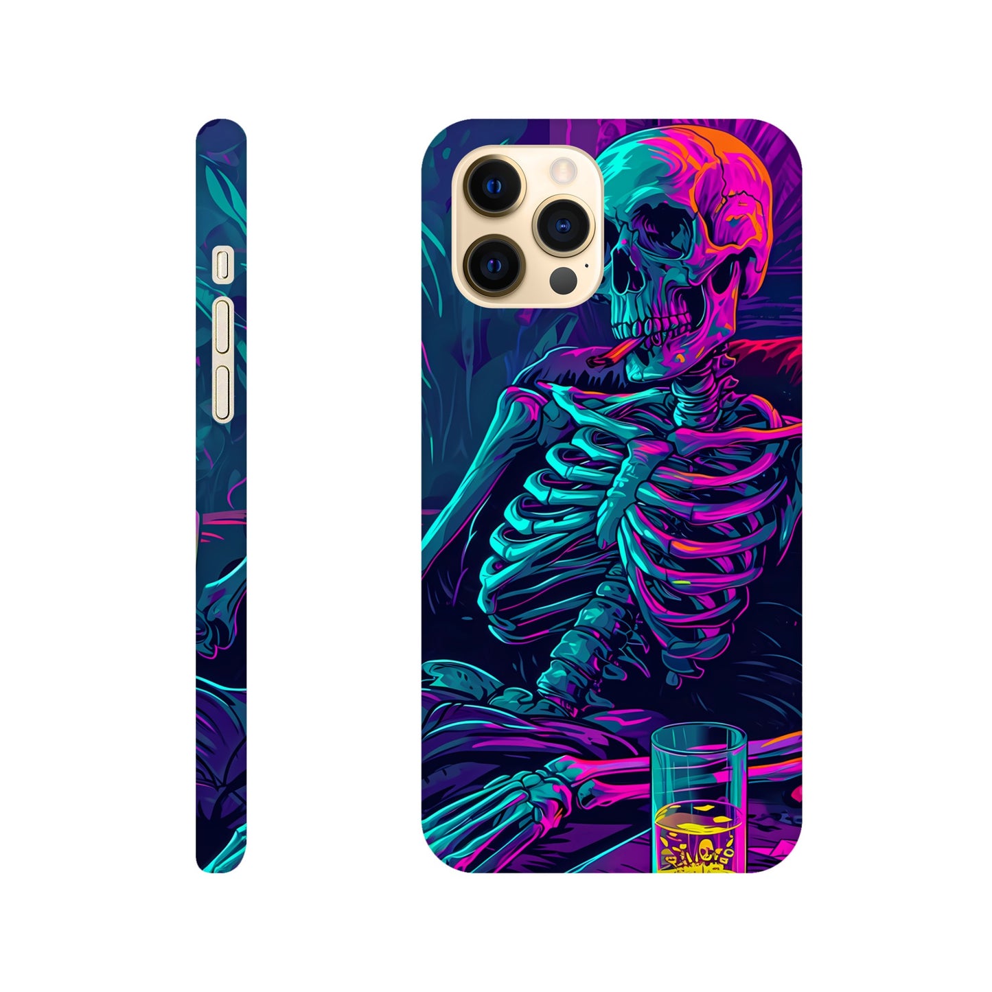 iPhone Case - Chillin' Skeleton