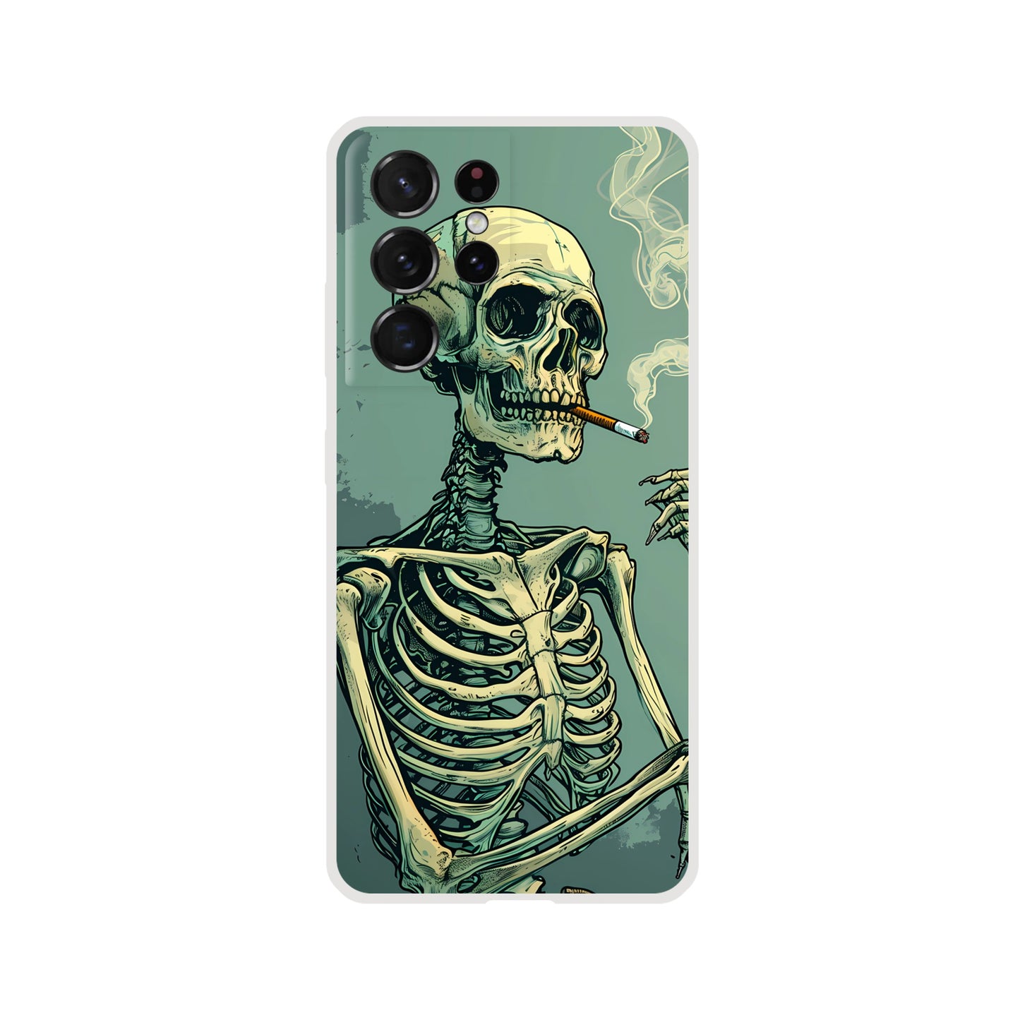 Samsung Case - Smoking Skeleton